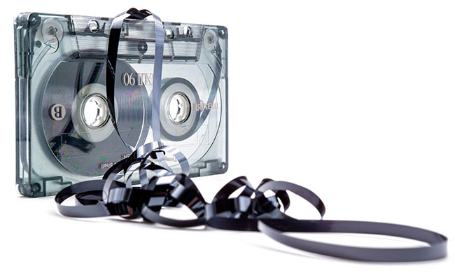 404 error - cassette tape tangled